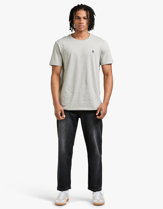 Custom Slim Fit Crew Neck T Shirt - New Grey Heather