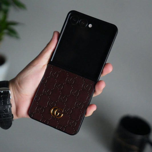 Luxury Embossed Leather Case