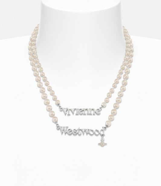 VIVIENNE WESTWOOD Amelia Necklace Brass(2 Colors)
