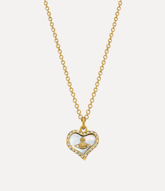 VIVIENNE WESTWOOD Petra Pendant Necklace Brass(3 Colors)