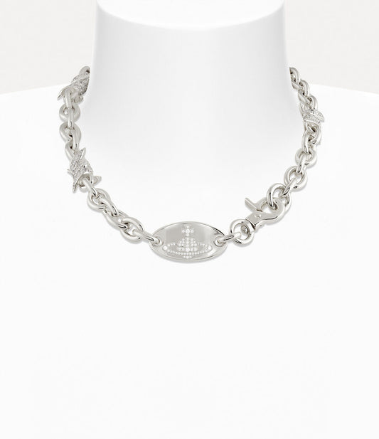 VIVIENNE WESTWOOD Verena Chain Necklace Brass(2 Colors)