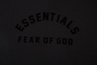 Fear Of God Flocked letter crew neck Sleeveless T-Shirts