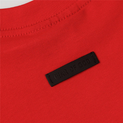Fear Of God Flocking FG7C letters T-Shirts