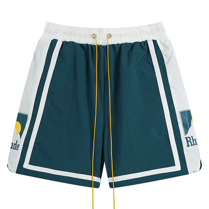 RHUDE Colourblock Track Shorts