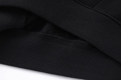 Denim Tears The Black Cotton Wreath Hoodie