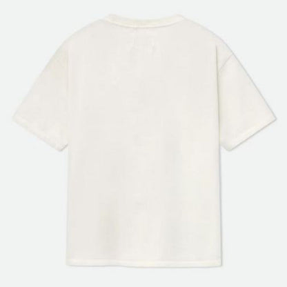 RHUDE Men's Natural Off- 'Heaven On Earth' T-Shirt