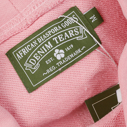 Denim Tears The Cotton Wreath Hoodie Pink