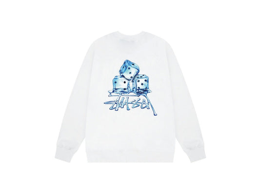 Stussy Sweatshirts Classic Print Fashion Sweater