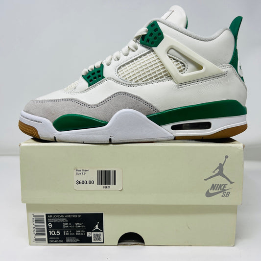 Jordan 4 Retro SB Pine Green
