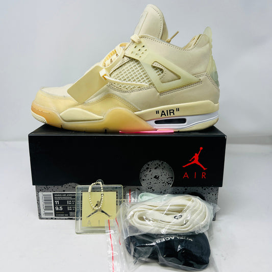 Jordan 4 Retro Off-White Sail (Women's)