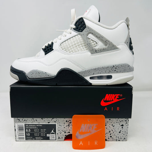 Jordan 4 Retro White Cement (2025)