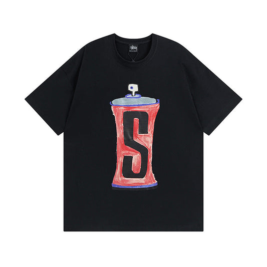 Stussy T Shirts Casual Loose Couple T Shirts