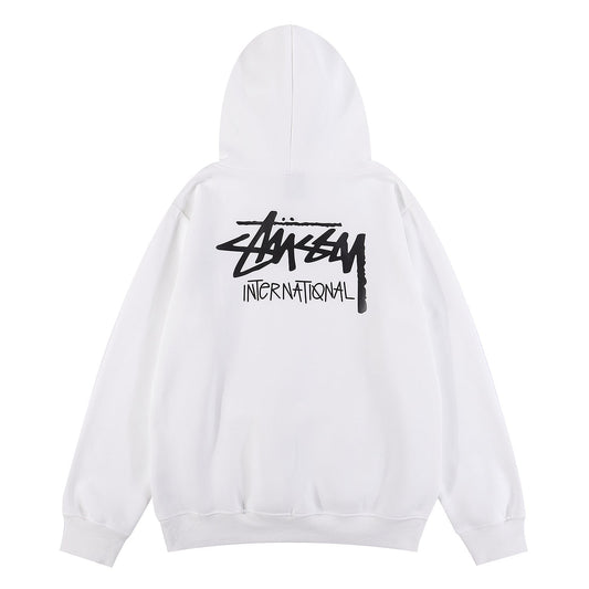 Stussy Hoodie Fashion Fleece Hooded Sweater
