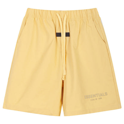 Fear Of God Multi-thread flocking letter printing Shorts