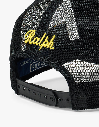 Ralph's Garage Canvas Trucker Cap - Polo Black