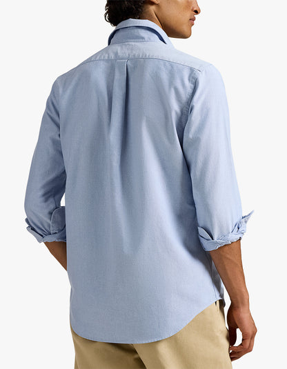 Custom Fit Retriever Embroidered Oxford Shirt - 7017A BSR Blue Retriever