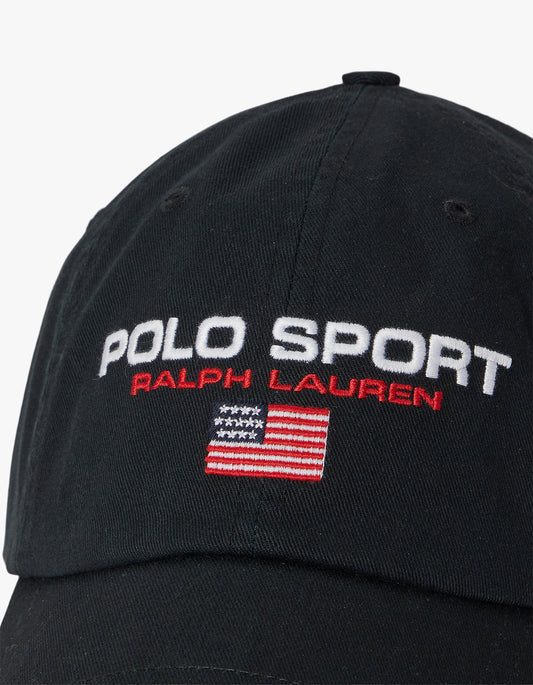 Polo Sport Twill Ball Cap - Polo Black