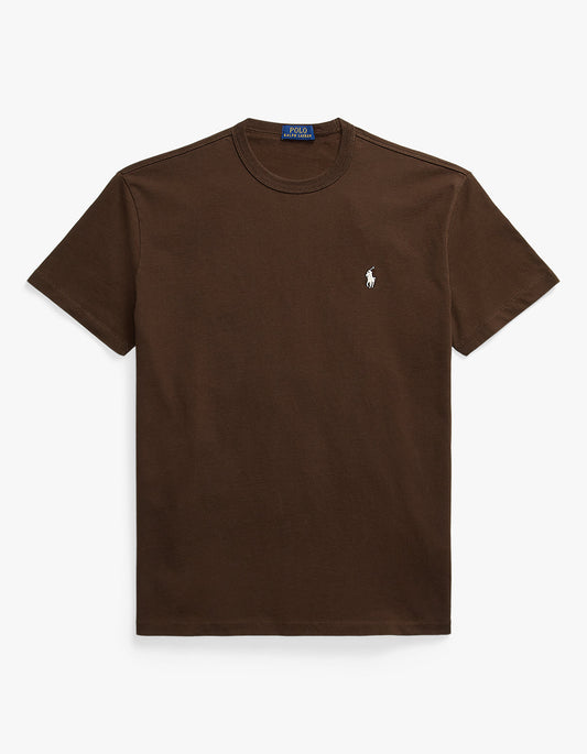 Classic Fit Jersey Crewneck T Shirt - Dark Beech