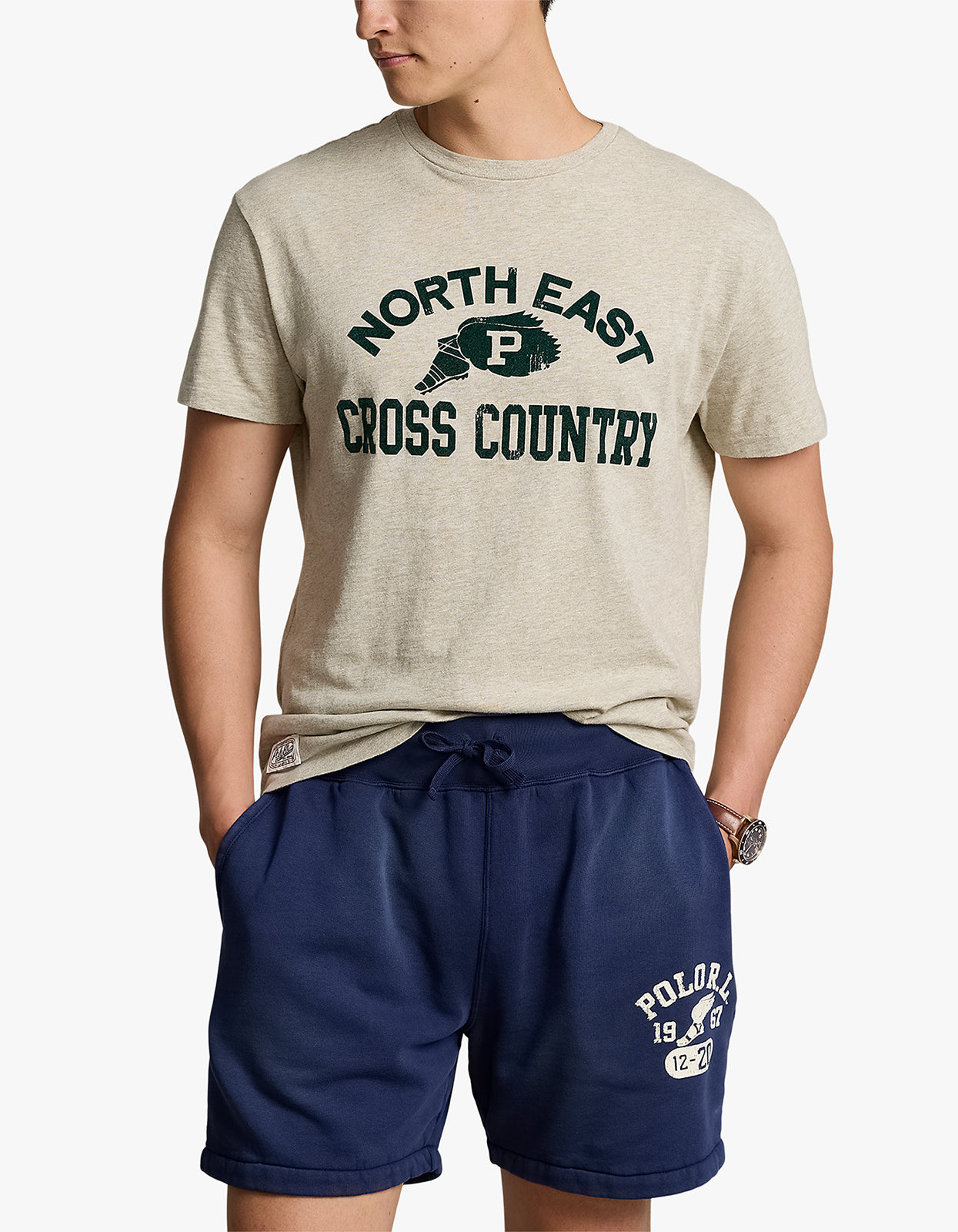 Cross Country Short Sleeve T Shirt - Lt Vintage Hthr
