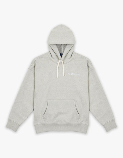 Relaxed Fit Logo Fleece Hoodie - Dark Sport Heather