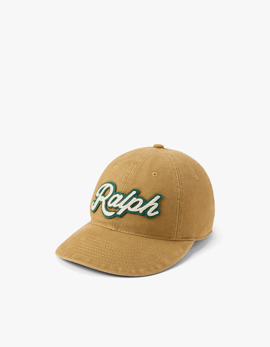The Ralph Logo Twill Ball Cap - Sandsurf