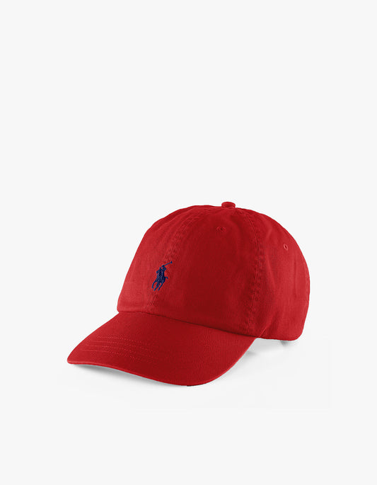 Cotton Chino Ball Cap - RL2000 Red/Blue