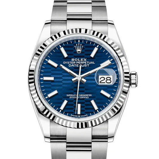 RLX Day-Just Bleu Vif Cannelé