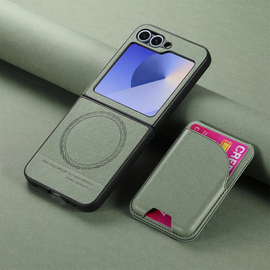 Samsung Z Flip Detachable Wallet Case