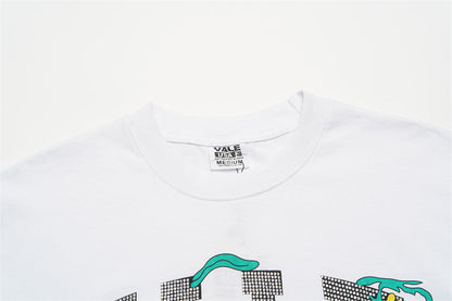 VALLEY Vale Forever WHITE BLING Rhinestone TEE
