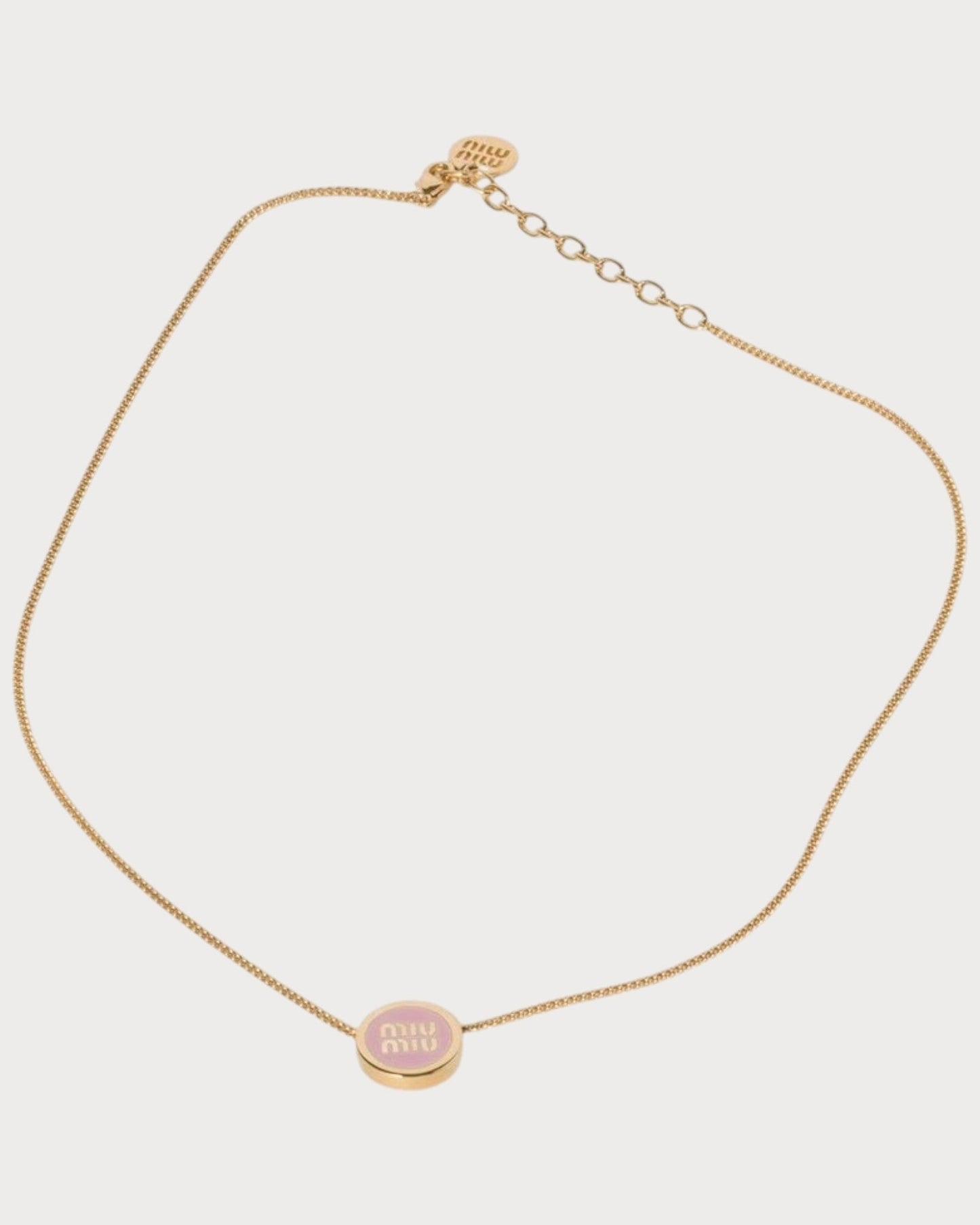 MIU MIU Metal Necklace(4 Colors)