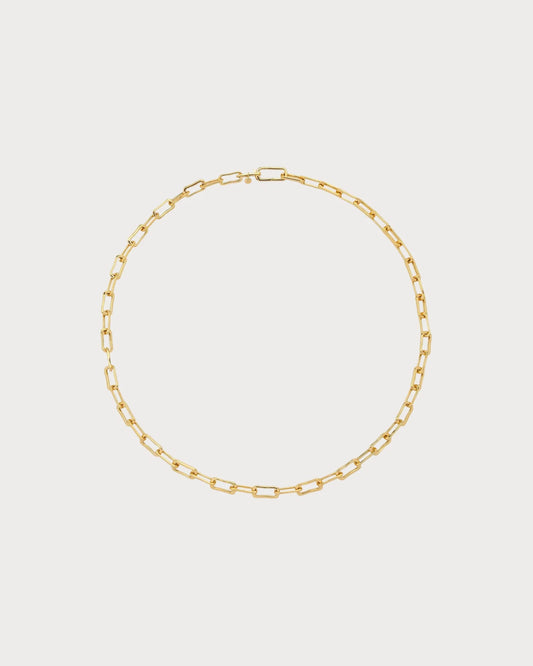 MONICA VINADER Alta 18ct Yellow Gold Vermeil Chain Necklace(Mini/Gold)
