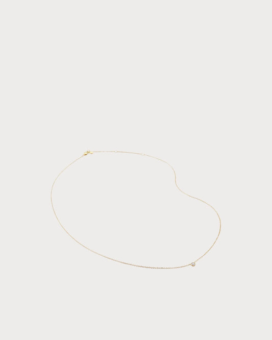 MONICA VINADER Lab-Grown Diamond Necklace 925 Silver(Gold)
